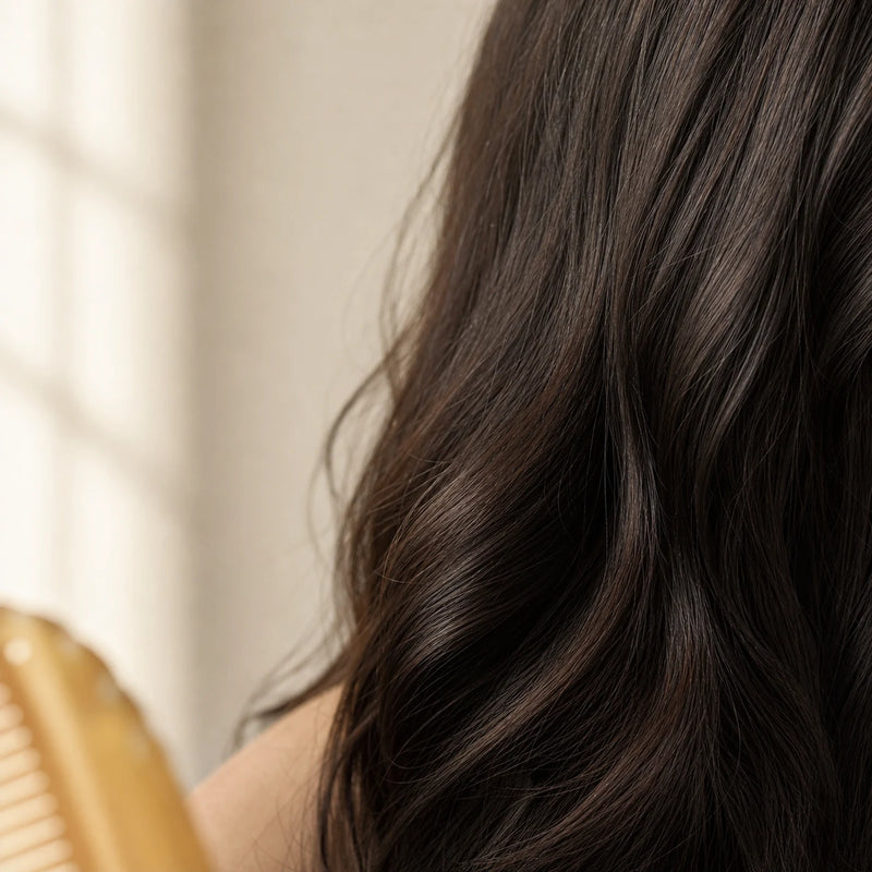 Soft hair texture detail